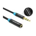 Vention VAB-B06-B300-M 3.5mm Male to Female, 3 Meter, Black Audio Cable #VAB-B06-B300-M