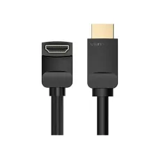 Vention AARBI HDMI 2.0 Male to Male, 3 Meter, Black 90 Degree Right Angle Cable #AARBI (4K)