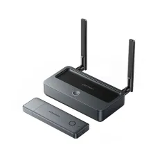 Vention ADTH0 HDMI Male to HDMI, VGA, USB-C & 3.5mm (TRS) Female Gray Wireless Extender #ADTH0 (1xTransmitter,1xReceiver,50M)