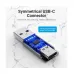 Vention CDPH0 USB 3.0 Male to Type-C Female Gray Converter #CDPH0