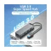 Vention CHLHB USB Male to Quad USB Female Gray HUB #CHLHB