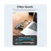 Vention CHLHB USB Male to Quad USB Female Gray HUB #CHLHB