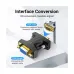 Vention DDFB0 VGA Male to Female Black Converter #DDFB0