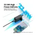 Vention FACB0-UK 1-Port USB 22.5W Black Charger / Charging Adapter