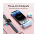 Vention FHRL0 4800mAh 22.5W Blue Power Bank with Digital Display #FHRL0