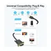 Vention HFDBF Mini DisplayPort Male to VGA Male, 1 Meter, Black Cable #HFDBF (1080p)