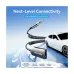 Vention NAIHG Bluetooth 5.4 Aux With USB Bluetooth Audio Receiver for Car, 1.5 Meter Gray #NAIHG