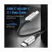 Vention TAAHF USB 3.1 Type-C Male to Male 1 Meter Braided Charging & Data Cable