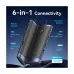 Vention TPVBB USB Type-C Male to Tri USB 3.0, HDMI, USB 3.2 Gen 1 Type-C & USB Type-C (PD) Female Black Converter With HDMI Receiver #TPVBB