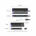 Vention TPVBB USB Type-C Male to Tri USB 3.0, HDMI, USB 3.2 Gen 1 Type-C & USB Type-C (PD) Female Black Converter With HDMI Receiver #TPVBB