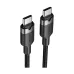 Vention TRDBF USB Type-C Male to Male, 1 Meter, Black Cable # TRDBF (60W)