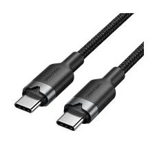 Vention TRDBF USB Type-C Male to Male, 1 Meter, Black Cable # TRDBF (60W)