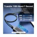 Vention TRGBH USB 3.2 Gen 2 Type-C Male to Male, 2 Meter, Black Braided Charging & Data Cable #TRGBH