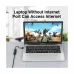 Vention CEGBB USB Male to LAN Female 0.15 Meter, Black Converter # CEGBB