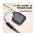 Vention CEHBB USB Male to LAN Female, 0.15 Meter, Black Converter #CEHBB