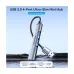 Vention CKOHB USB Male to Quad USB Female Gray HUB #CKOHB