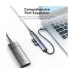 Vention CKOHB USB Male to Quad USB Female Gray HUB #CKOHB