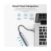 Vention CKOHB USB Male to Quad USB Female Gray HUB #CKOHB