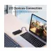 Vention TFDHB USB Type-C Male to Quad USB & PD Female Gray HUB # TFDHB