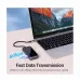 Vention TFDHB USB Type-C Male to Quad USB & PD Female Gray HUB # TFDHB