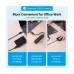 Vention CDQH0 USB Type-C Male to USB Female OTG Gray Converter #CDQH0
