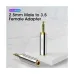 Vention VAB-S02 4 Pole 2.5mm Male to 3.5mm Female Silver METAl Audio Converter # VAB-S02