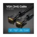 Vention DAEBG VGA Male to Male 1.5 Meter, Black Cable #DAEBG