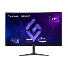 ViewSonic VX2719-PC-MHD 27 Inch FHD Display Dual HDMI, DP, Curved Gaming Monitor