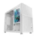 Xtreme D777W Mesh Mid Tower ATX White Gaming Desktop Casing With 7 Inch LCD Display