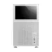 Xtreme D777W Mesh Mid Tower ATX White Gaming Desktop Casing With 7 Inch LCD Display