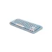 Xtreme K898W 84 Keys Wireless Sky Blue Keyboard with Bangla
