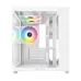 Xtreme M72W Mid Tower M-ATX White Gaming Desktop Casing With 3 ARGB Fan