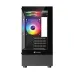 Xtreme M95B Mini Tower M-ATX Black Gaming Desktop Casing With 3 ARGB Fan