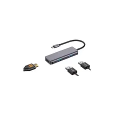 Xtreme XH303C 1 HDMI 2 USB 3.0 Type C Hub