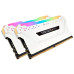 Corsair VENGEANCE RGB PRO 16GB (2 x 8GB) DDR4 3200MHz C16 RAM Kit White