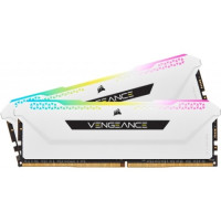 Corsair VENGEANCE RGB PRO SL 16GB (2x8GB) DDR4 3200MHz C16 RAM Kit White