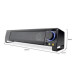 Kisonli X2 USB Multimedia Soundbar TV Speaker