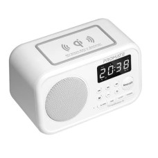 Promate Timebase-3 Stereo Wireless Speaker and Charging Station