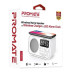 Promate Timebase-3 Stereo Wireless Speaker and Charging Station