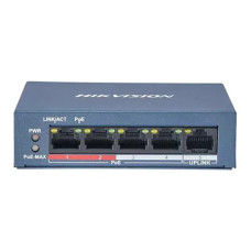 Hikvision DS-3E0105P-E/M(B) 4-Port Unmanaged PoE Switch