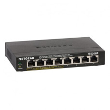 Netgear GS308P 8-Port Gigabit Unmanaged Switch with 4-Port PoE