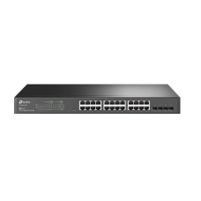 TP-Link T1600G-28TS (TL-SG2424) JetStream 24-Port Gigabit Smart Switch with 4 SFP Slots