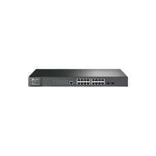 TP-Link T2600G-18TS (TL-SG3216) JetStream 16-Port Gigabit L2 Managed Network Switch with 2 SFP Slots