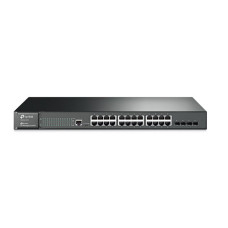 TP-Link T2600G-28TS JetStream 24-Port Gigabit L2 Managed Switch with 4 SFP Slots