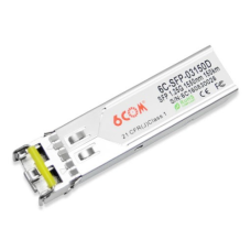 6COM 6C-SFP-0380D Dual Fiber SM 1550nm DDM LC Transceiver