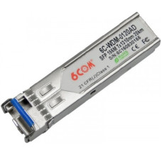 6COM 6C-WDM-0120AD 155M SFP TX1310nm LC Fiber Optical Transceiver