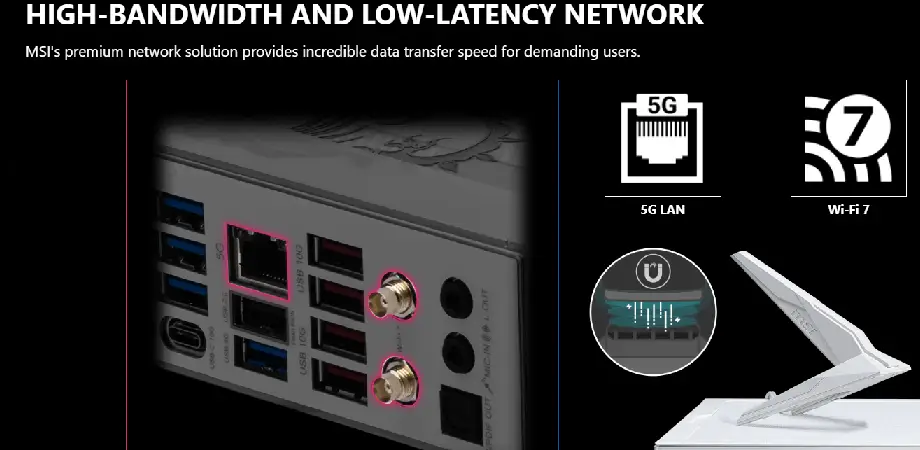 MSI MPG Z890 EDGE TI WIFI LGA 1851 ATX Motherboard