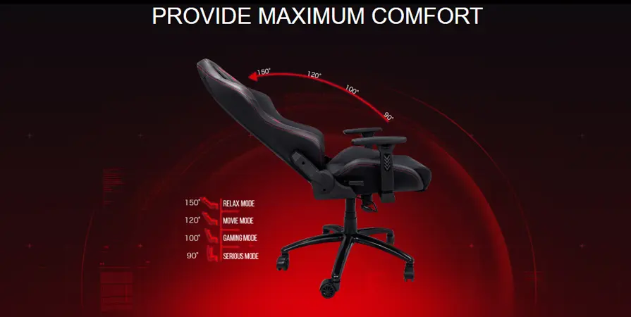 A4tech Bloody GC-350 Adjustable 3D Armrest Gaming Chair