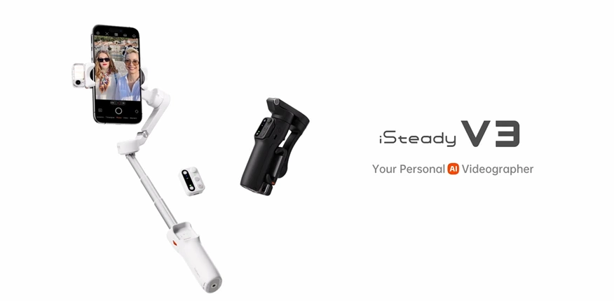 Hohem iSteady V3 AI Foldable Gimbal Stabilizer