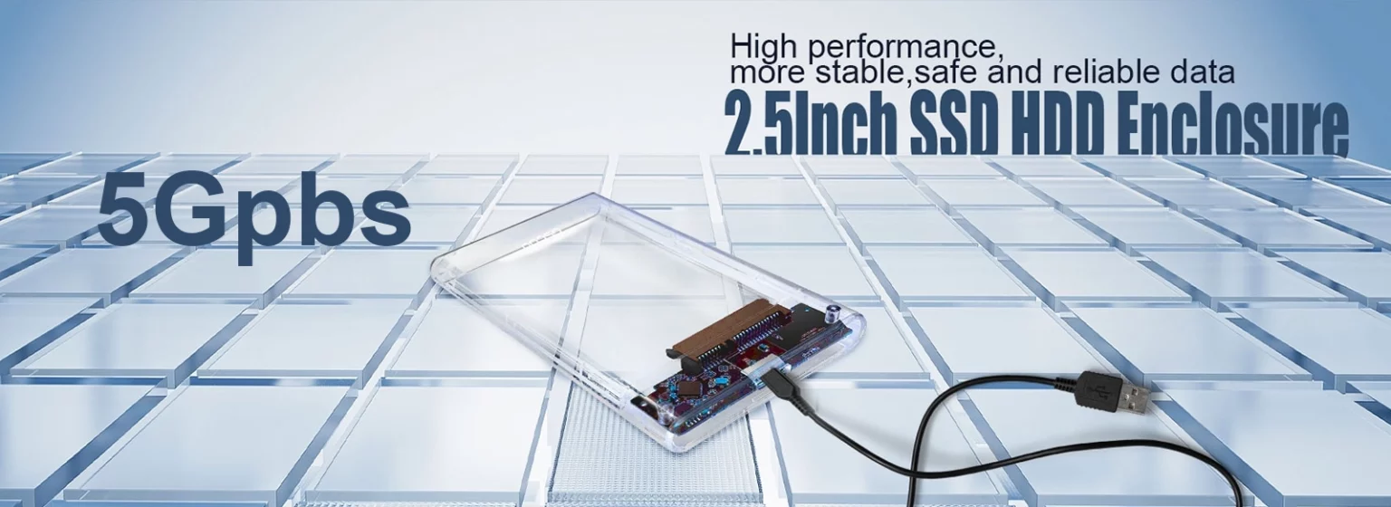 OSCOO HD1 2.5 inch USB 3.0 SATA HDD Enclosure